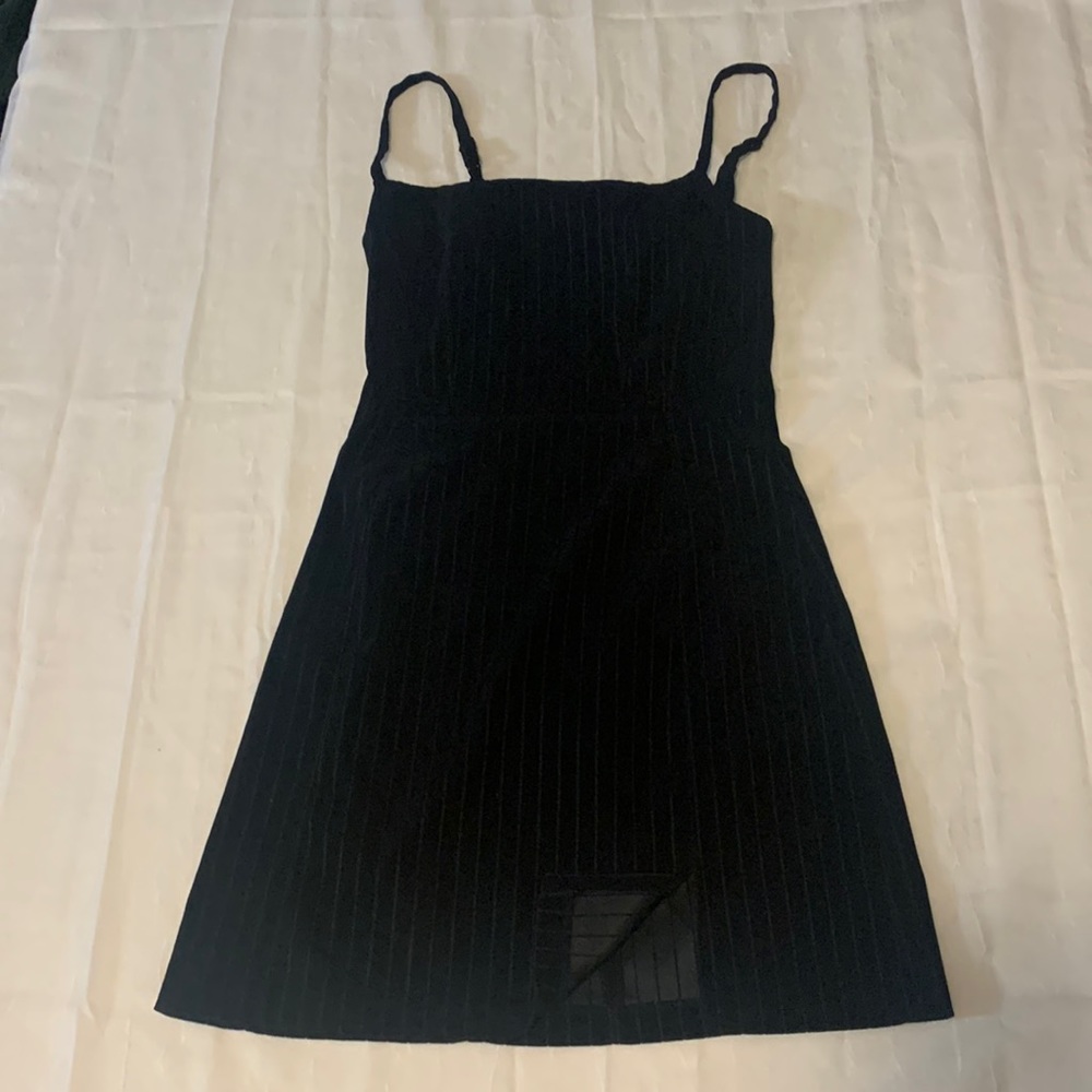 Express black mini dress size: 3/4
